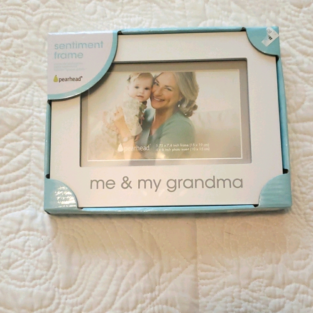 🍭5 for $15 Grandma and me picture frame